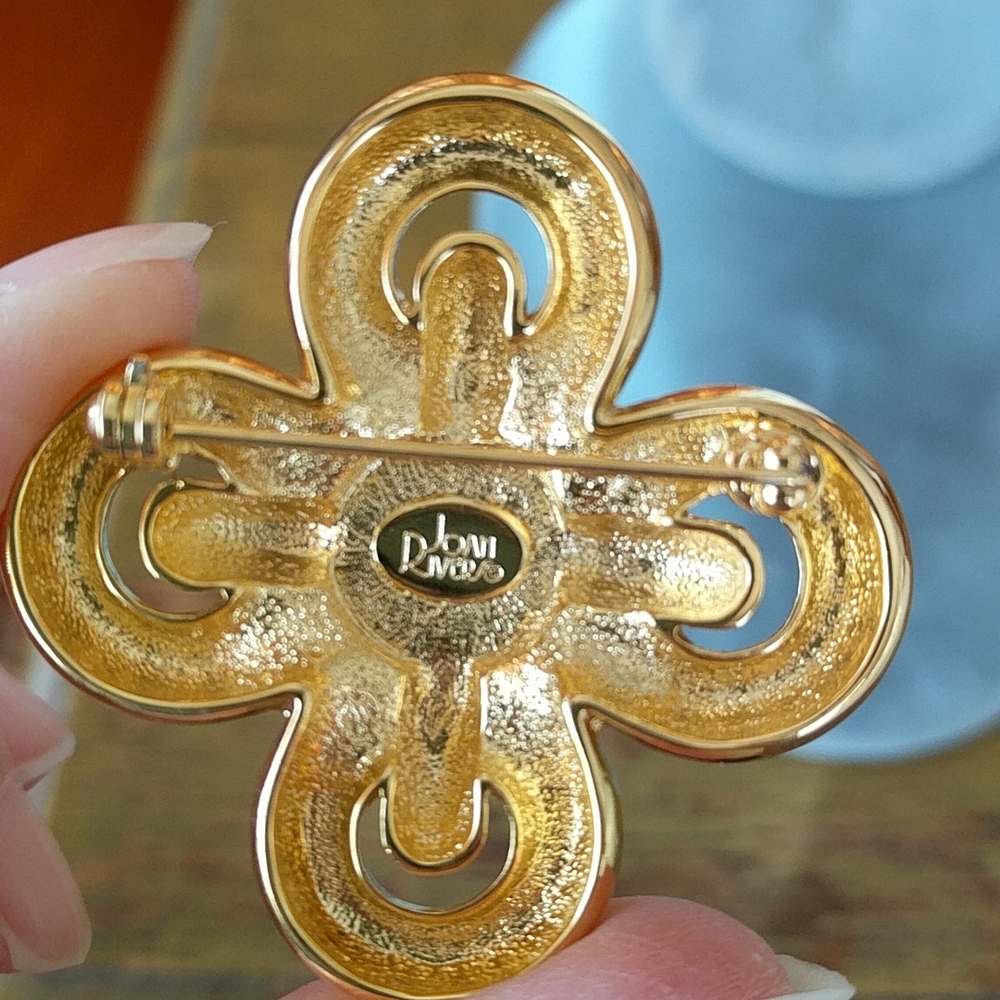 JOAN RIVERS BROOCH - Picture 4 of 5